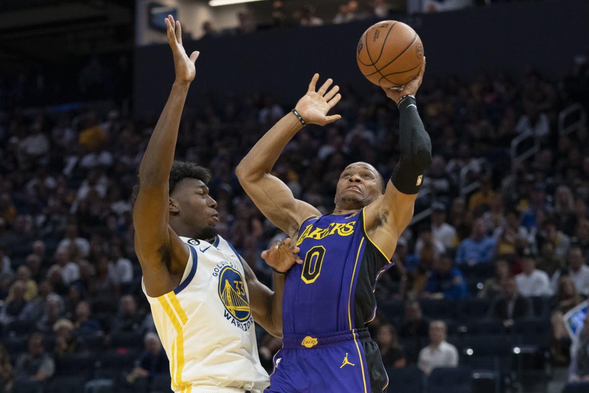 russell westbrook james wiseman 10-18-22